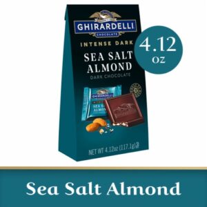 Ghirardelli Chocolate Covered Sea Salt Almonds 130g Bag Pralines & Gifting